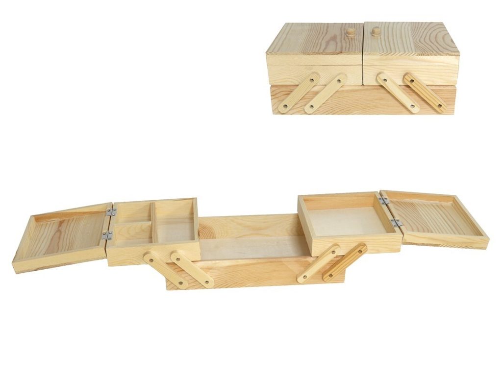[109828] COSTURERO MADERA 24 X15.5 X 11 CM