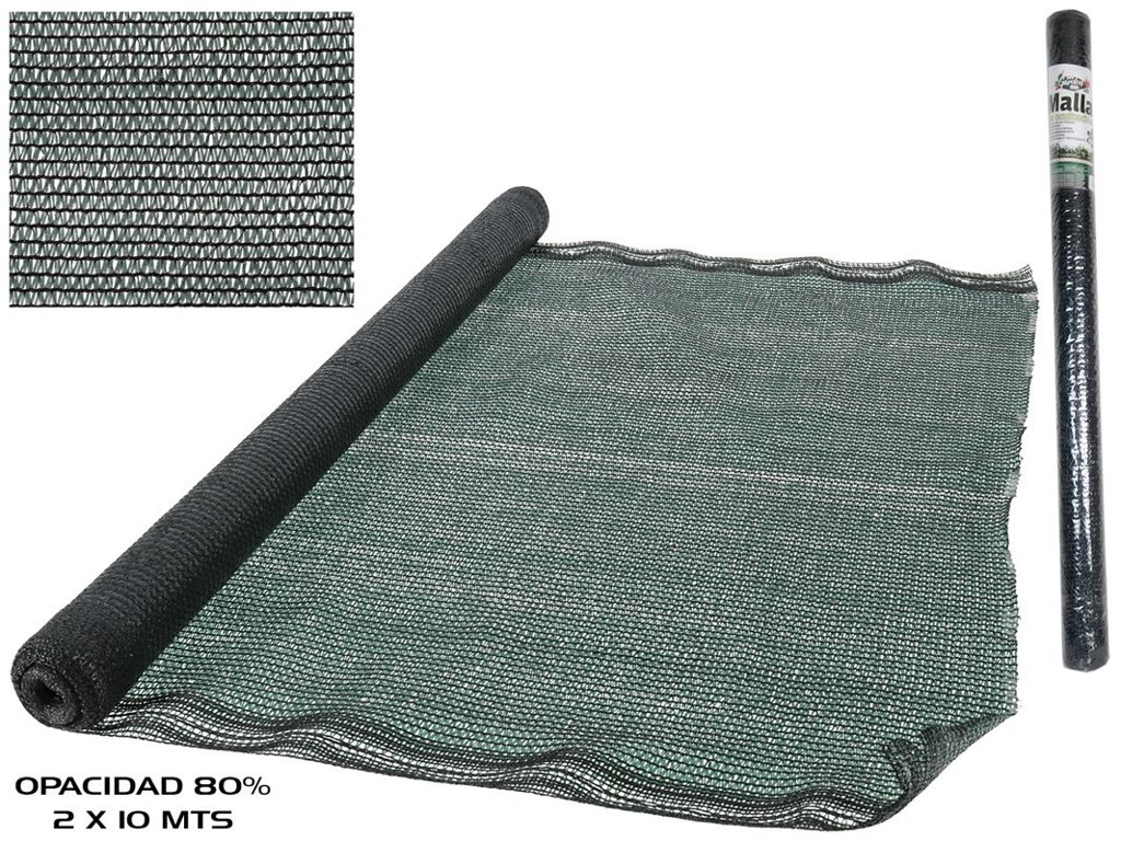[111214] MALLA OCULTACION 80% OPACIDAD 2 X 10 MTS