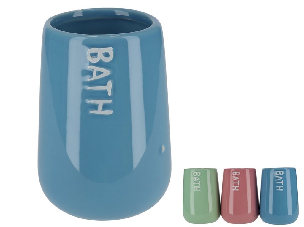 [114691] VASO DE BAÑO 390ML BATH 3 SURTIDOS