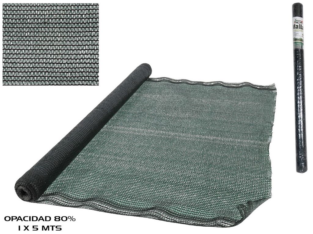 [134571] MALLA OCULTACION OPACIDAD 80 % 1 X 5 MTS