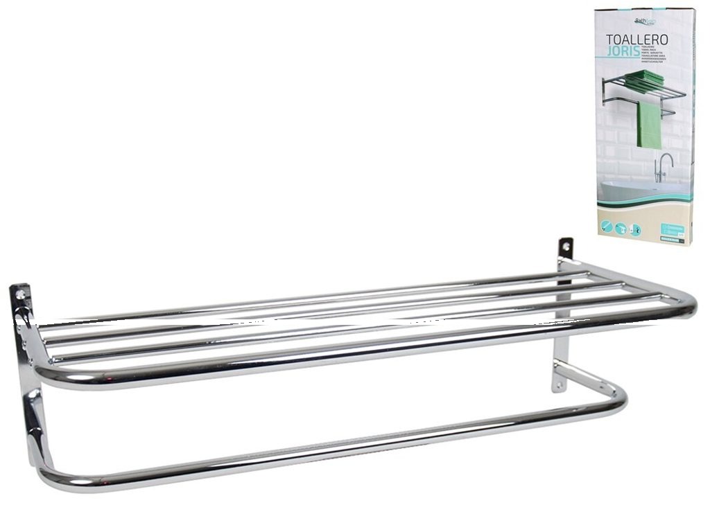 [137200] TOALLERO JORIS HIERRO CROMO 60 X 24.5 X 18 CM
