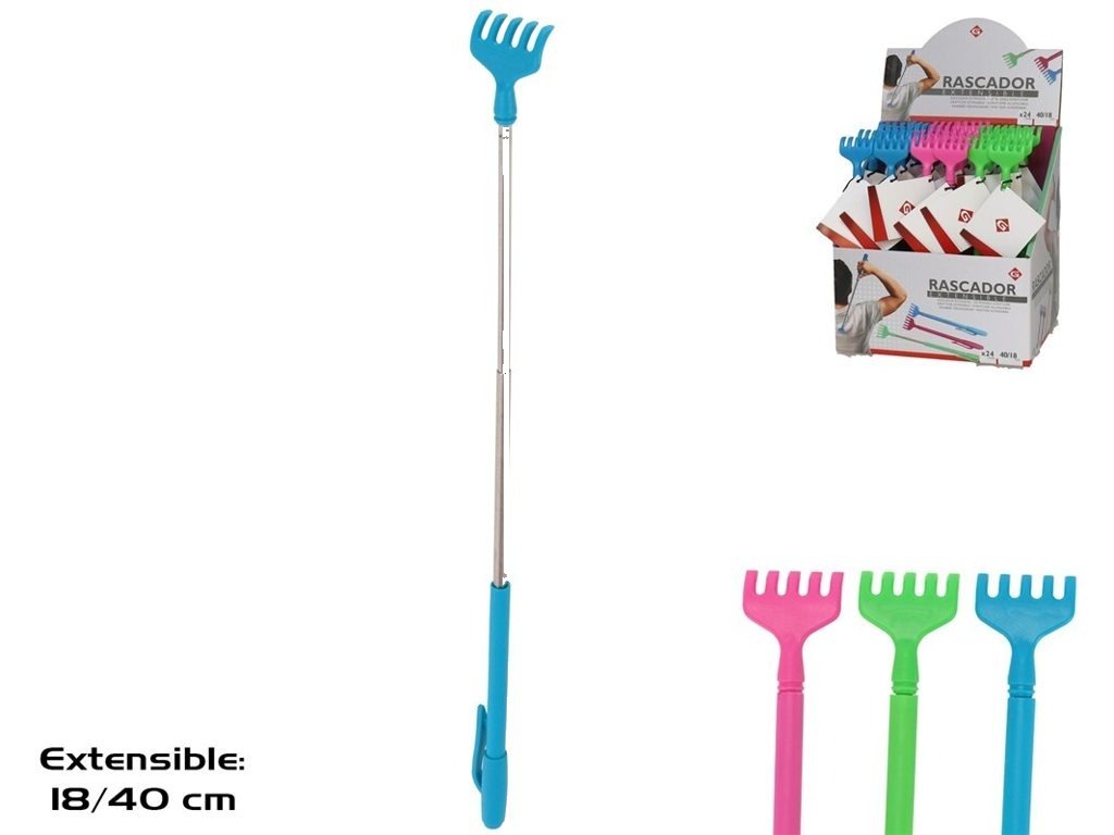 [137202] RASCADOR EXTENSIBLE SURTIDO 18/40 CM