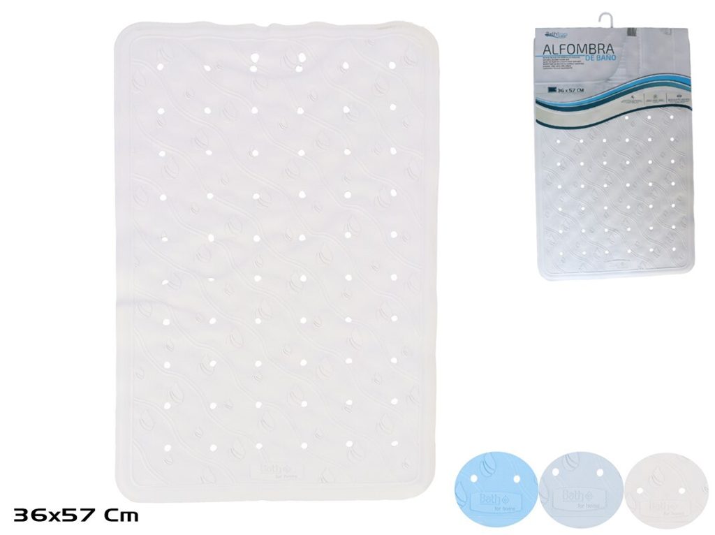 [137224] ALFOMBRA GOMA NATURAL 3 SURTIDOS 36 X 57 CM