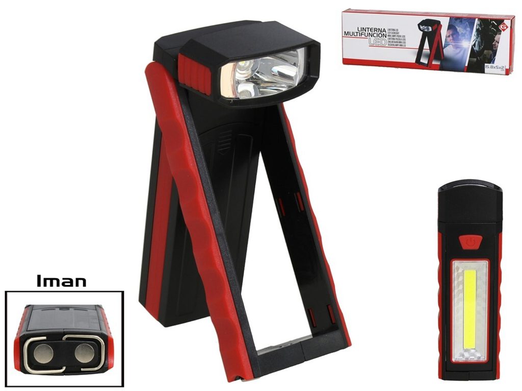 [137240] LINTERNA LED MULTIFUNCION 15.8 X 5 X 2 CM