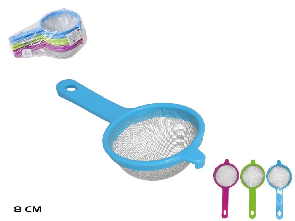 [136769] COLADOR PLASTICO ALICE 8 CM