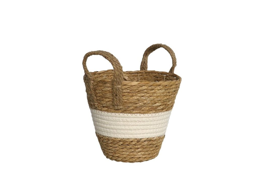 [136807] CESTO MIÑO CON ASAS 19 X 17 CM