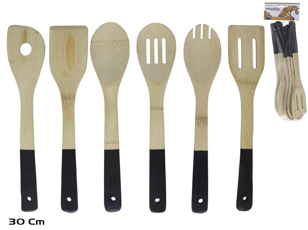 [136820] UTENSILIOS COCINA 30 CM 6 UDS