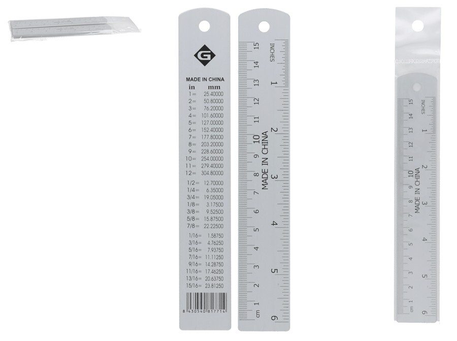 [114155] REGLA ALUMINIO 15CM