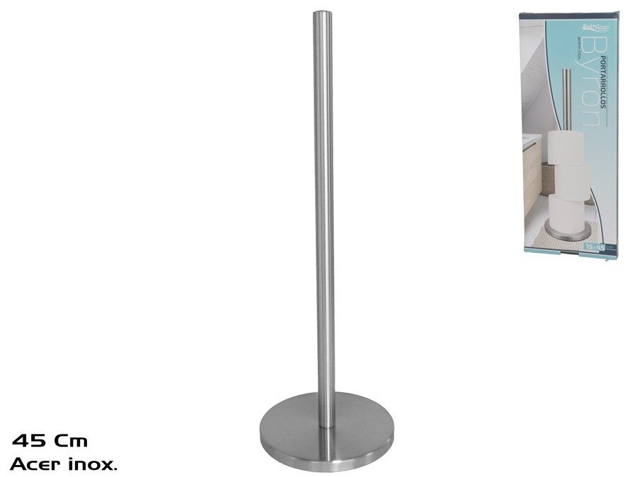 [136177] PORTARROLLOS BYRON ACERO INOX 15 X 45 CM