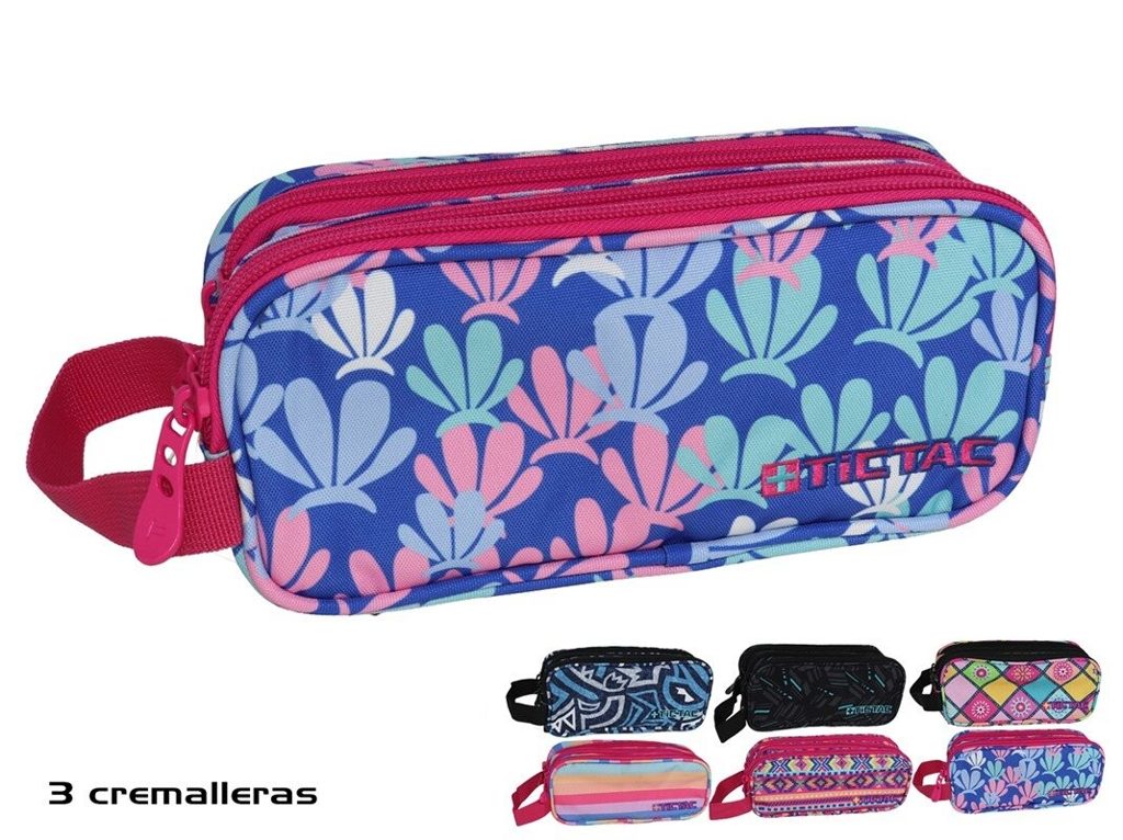 [136209] PORTATODO 6 SURTIDOS 3 CREMALLERAS 22.5 CM
