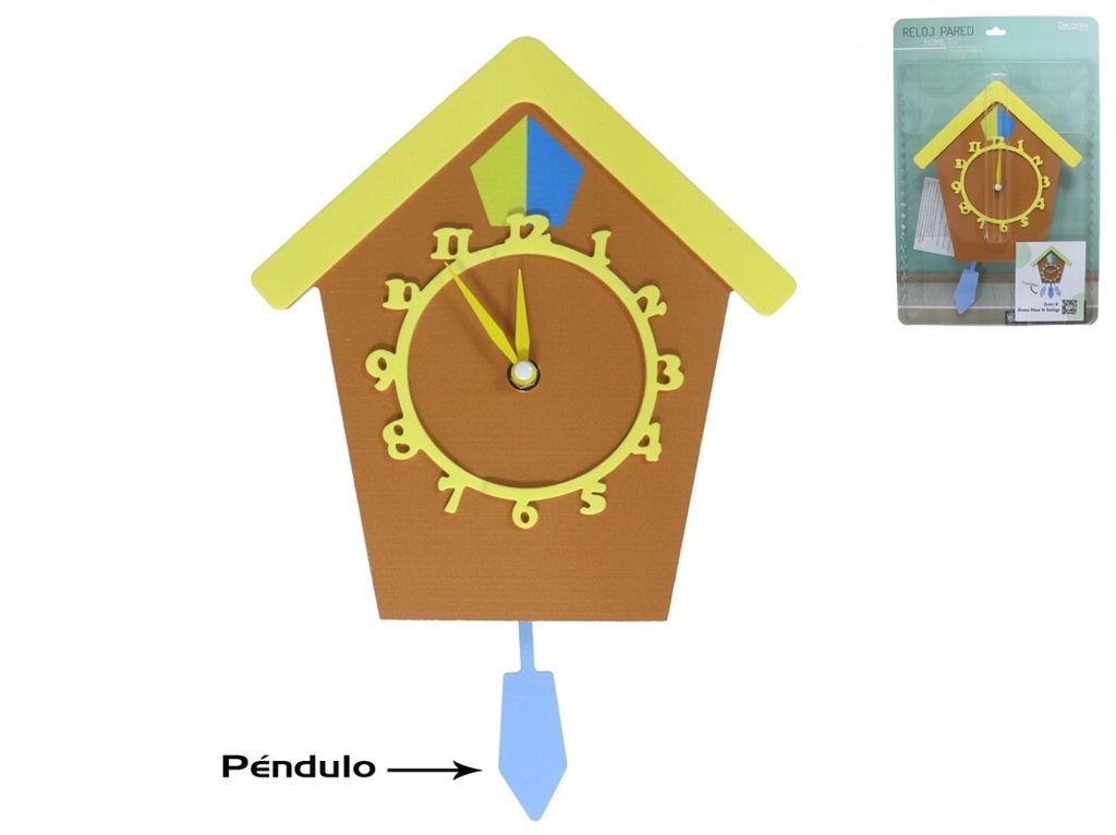 [136238] RELOJ PARED HOME 24 X 25 CM