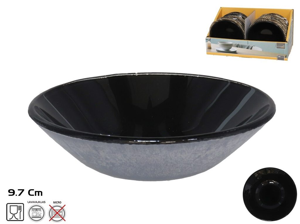 [136279] BOWL CRISTAL NIGHT 9.7 CM