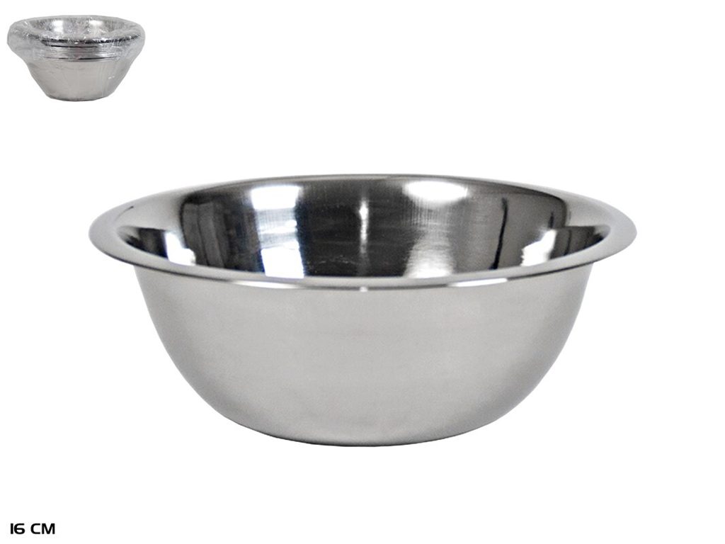 [134778] BOL ALICE ACERO INOX 16 CM