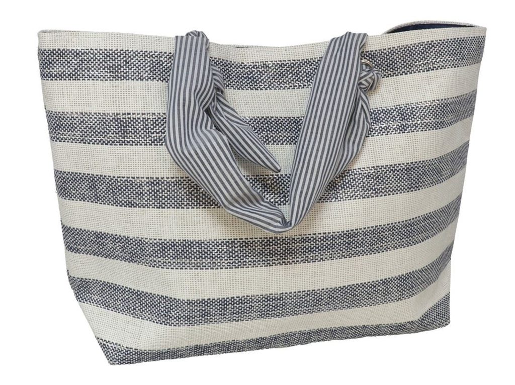 [134823] BOLSO PLAYA MARINA CON CIERRE MAGNETICO 54 X 14 X 36 CM