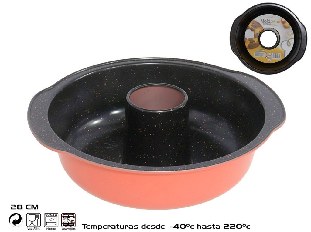 [125242] MOLDE PUDDING SUN 28 X 7 CM 0.4 MM