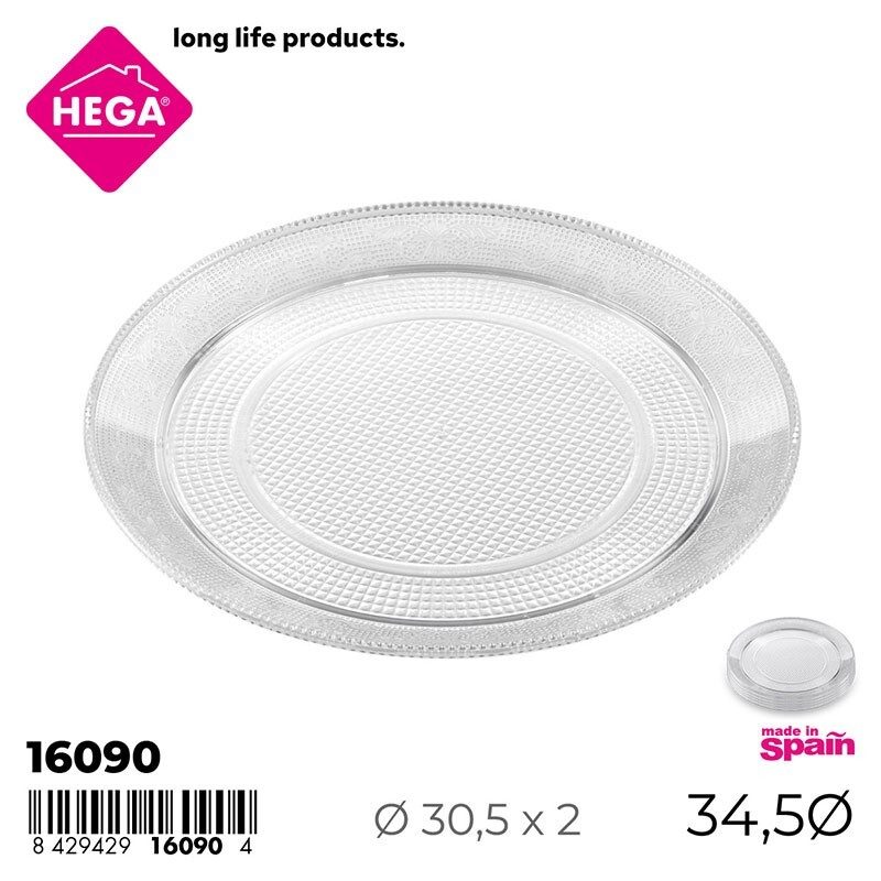 [44469] BANDEJA CUENCA LUXE REDONDA 30.5 CM