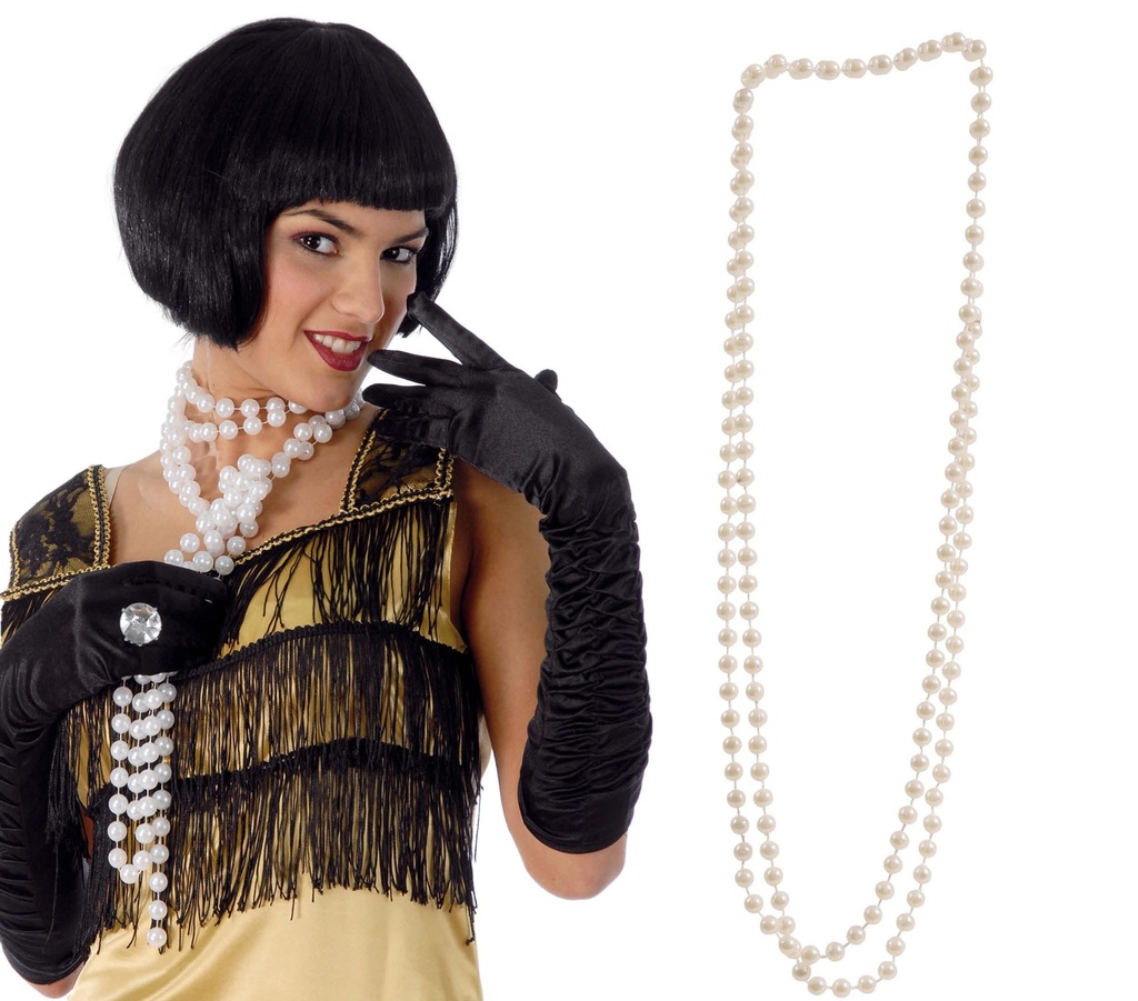[83400] Collar de Perlas Blancas
