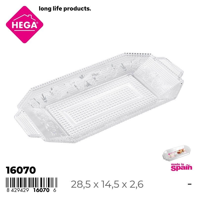 [44473] BANDEJA CUENCA LUXE RECTTANGULAR 28.5 CM
