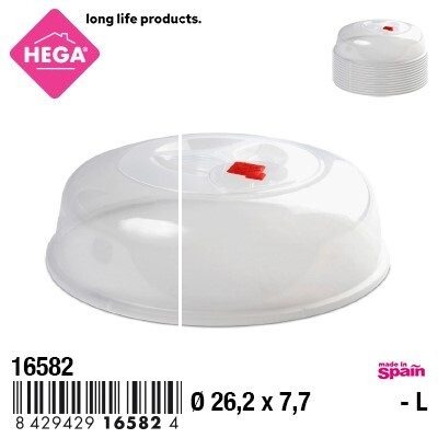 [44882] TAPA ANTISALPICADURAS MICRO DRESDE CON VALVULA 26 CM