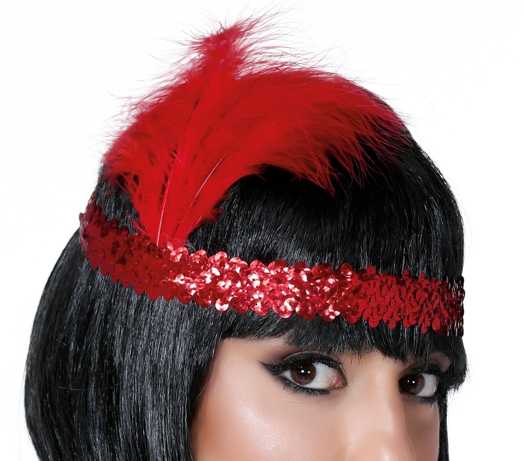[106773] Diadema Charleston Rojo