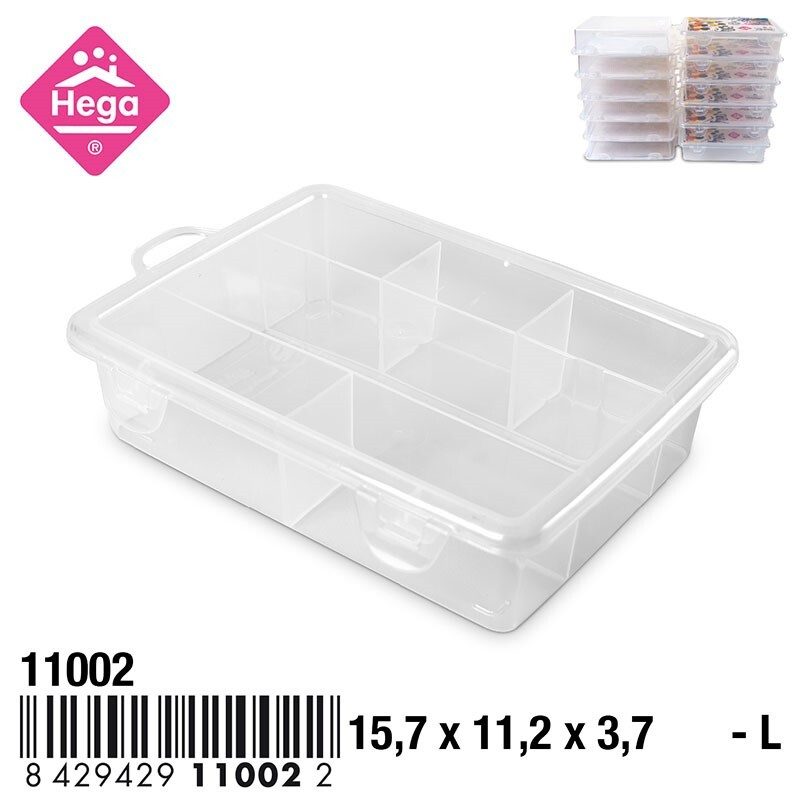 [124226] MALETIN ALMANZOR MULTIHOBBY CON COMPARTIMENTOS 17.5 CM