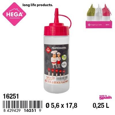 [128851] BOTE DOSIFICADOR PROFESIONAL 0.25 LTS