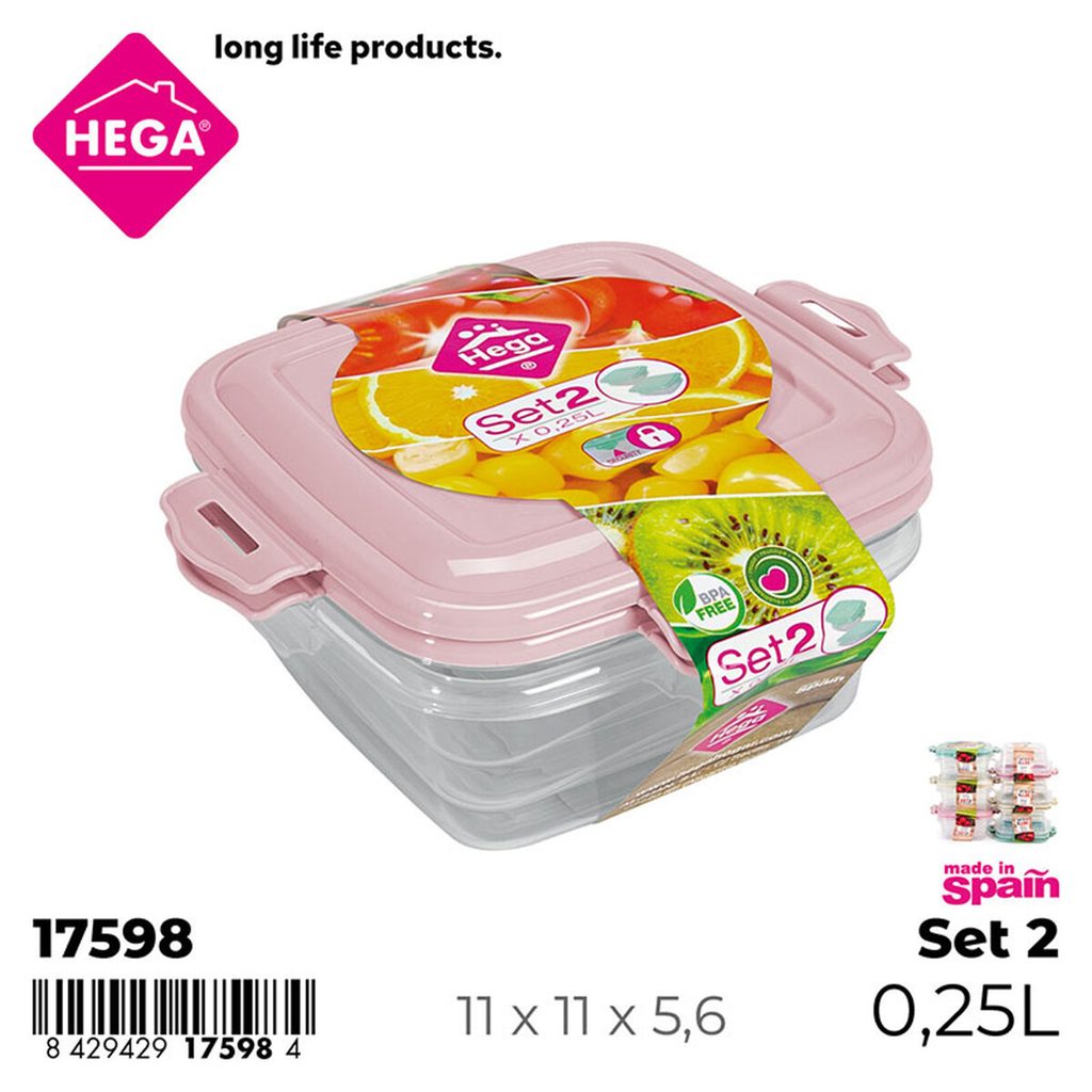 [131453] FIAMBRERA LONDON CUADRADA 0.25 LTS 2 UDS