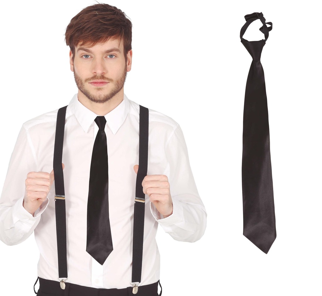[134261] Corbata Negra 40 CMS