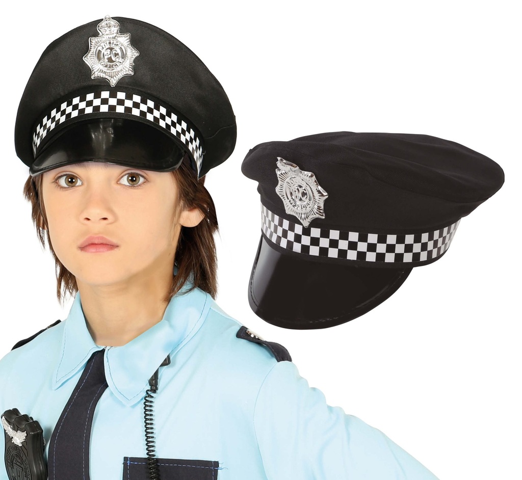 [139082] Gorro Policia Infantil