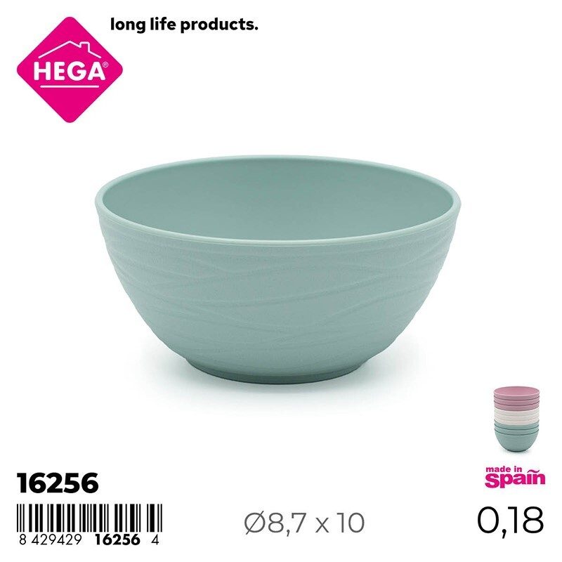 [147003] CUENCO VAJILLA NIDO SURTIDO PASTEL 0.18 LTS