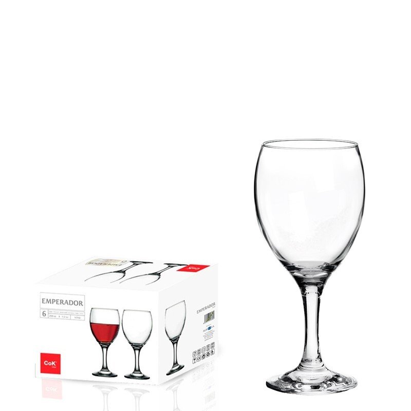 [89015] Copa Emperador Vino 25CL C 6 UDS