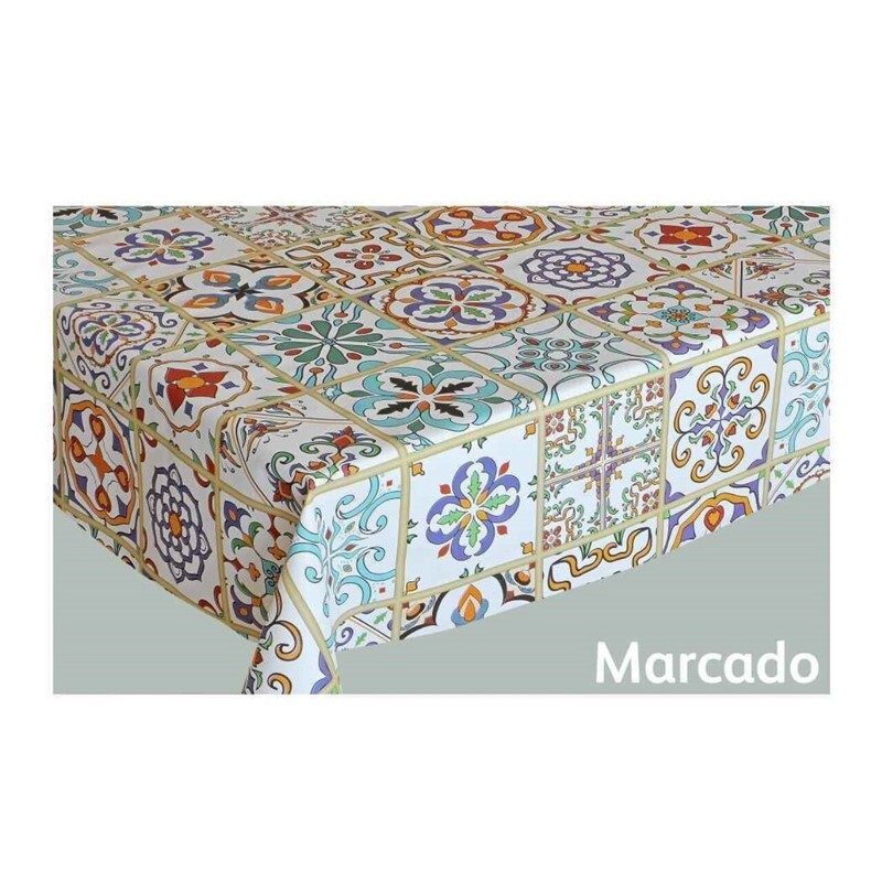[131678] MANTEL HULE AZULEJOS 140 CM 20 MTS