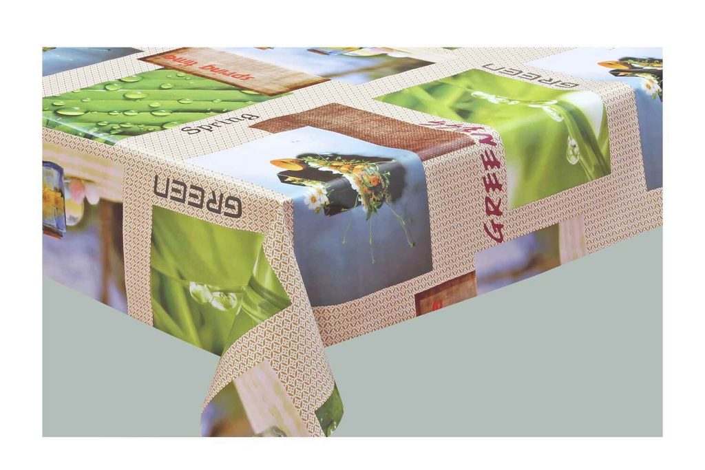 [150040] MANTEL HULE GREEN 140 CM 20 MTS