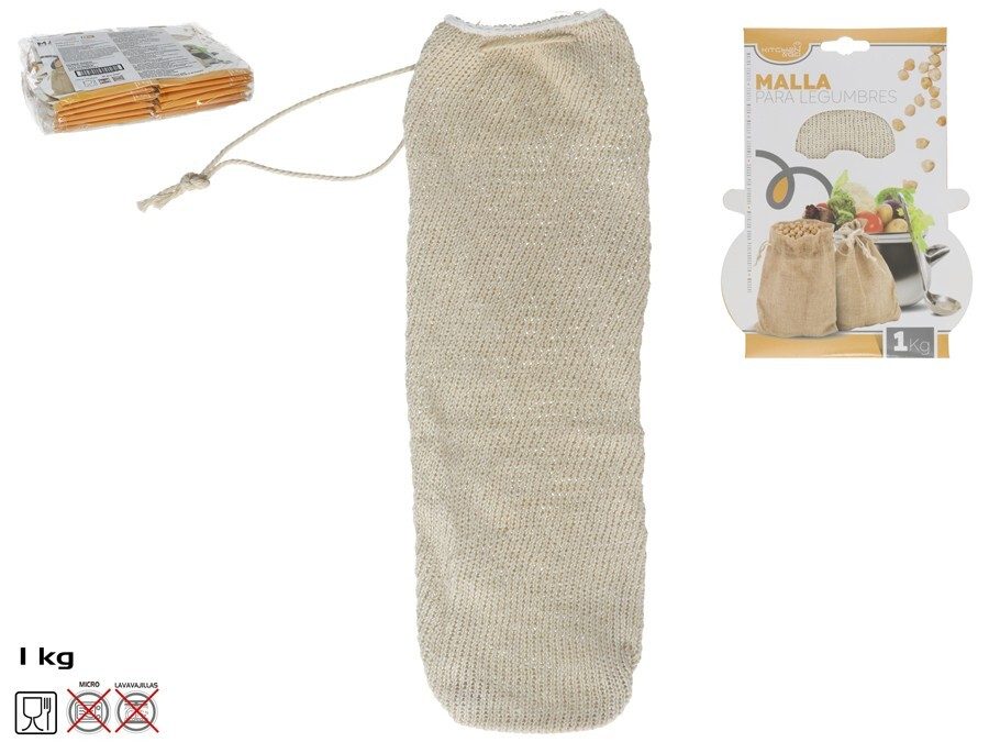 [96231] MALLA PARA LEGUMBRES ALGODON 1 KG