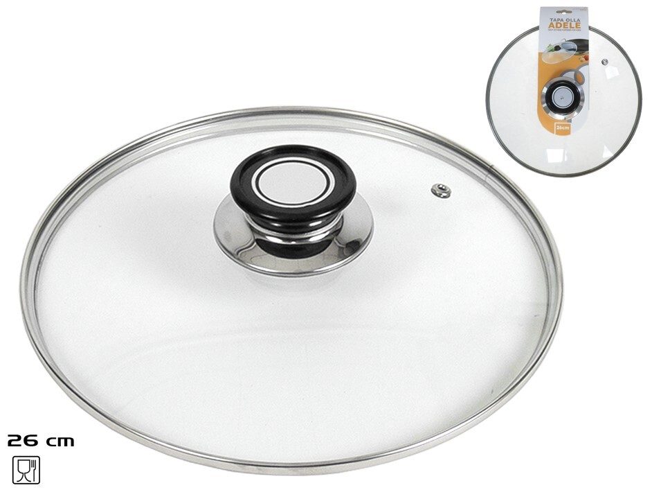 [113041] TAPA OLLA ADELE CRISTAL 26CM