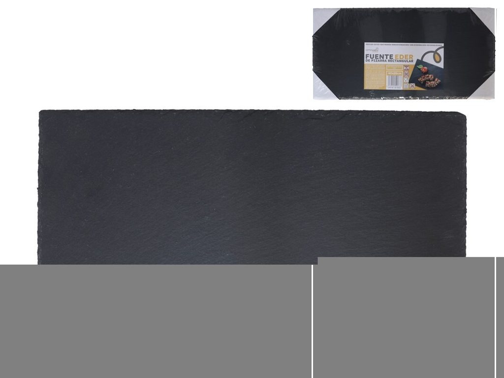 [115325] FUENTE EDER RECTANGULAR PIZARRA 40 X 20 CM