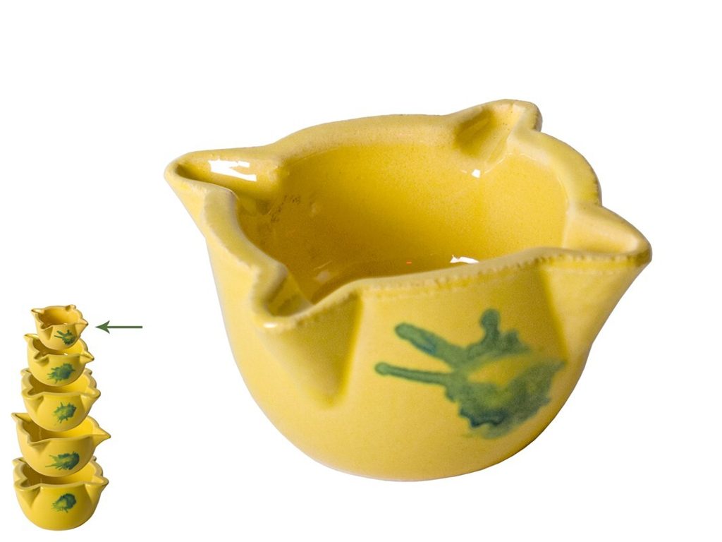 [121870] MORTERO AMARILLO MINI-MINI 6 CM