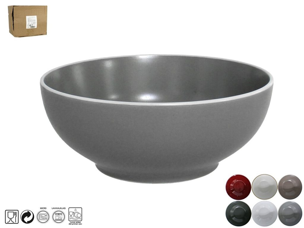 [123976] CUENCO ATENAS LOZA SURTIDO 17 CM