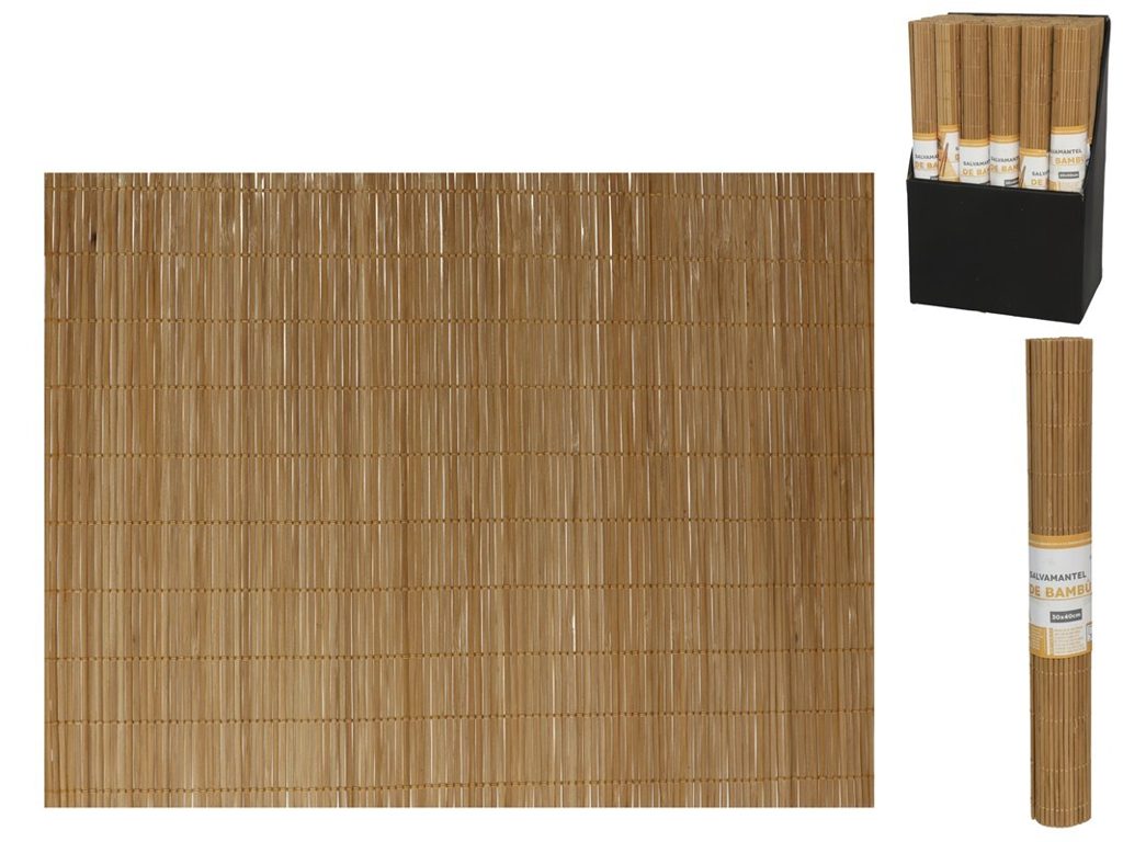 [137199] SALVAMANTEL BAMBU MARRON 30 X 40 CM