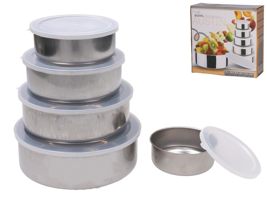 [138027] BOWL AUSTIN ALUMINIO SURTIDO 5 UDS