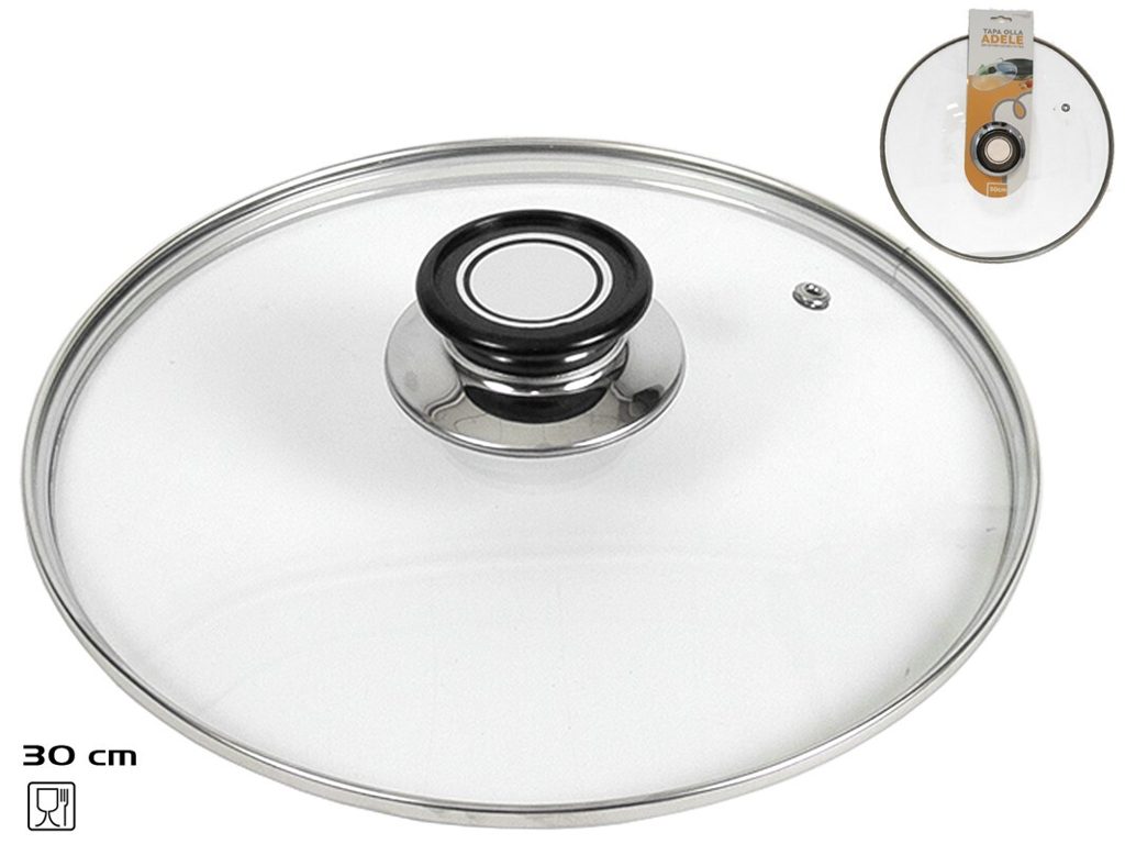 [140313] TAPA OLLA ADELE CRISTAL 30 CM