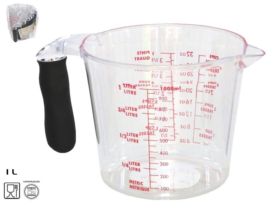 [149961] JARRA MEDIDORA PLASTICO 1 LTS