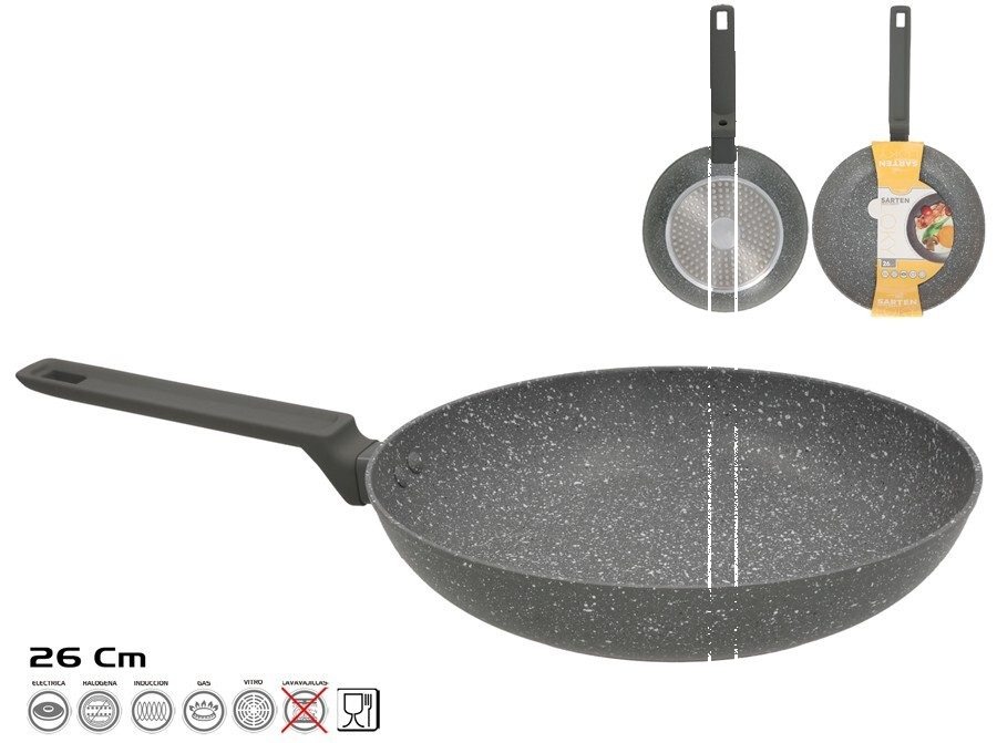 [149975] SARTEN LOKI EFECTO GRANITO 26 CM