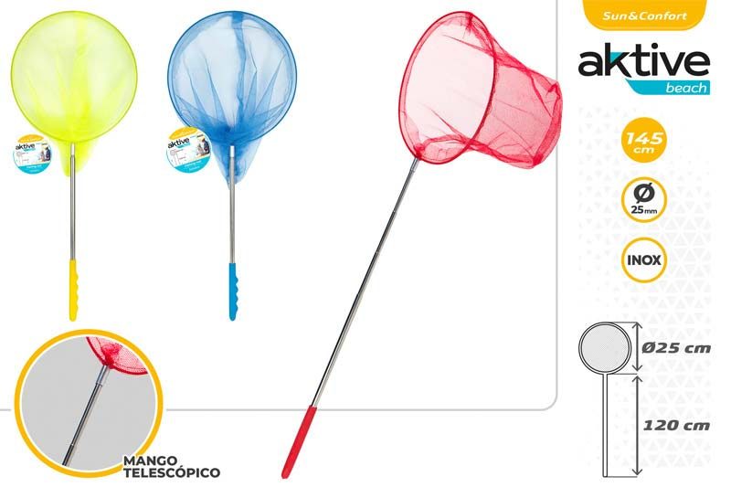 [102537] Salabre Telescopico Acero INOX 25 CM Diametro