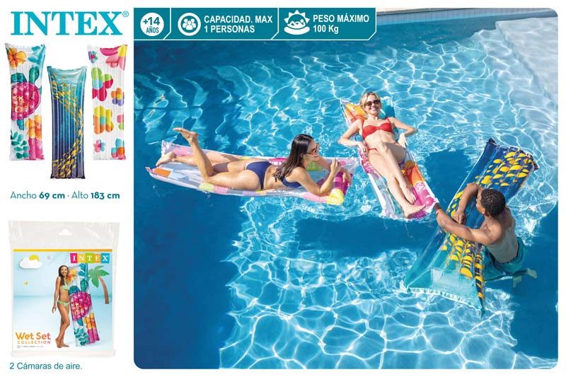 [28981] Colchoneta Fashion 183 x 69 CM Intex