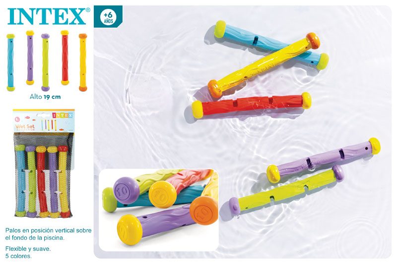 [95430] Juegos Acuaticos Fun Intex 5 UDS en Red