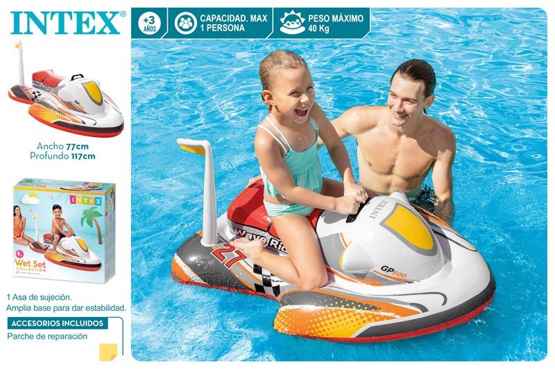[104114] Moto Hinchable Wave Rider 117 x 77 CM Intex