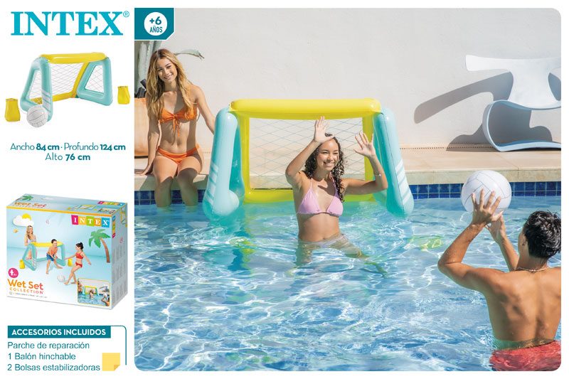 [104677] Porteria Hinchable Agua/Jardin Intex 140X89X81CM