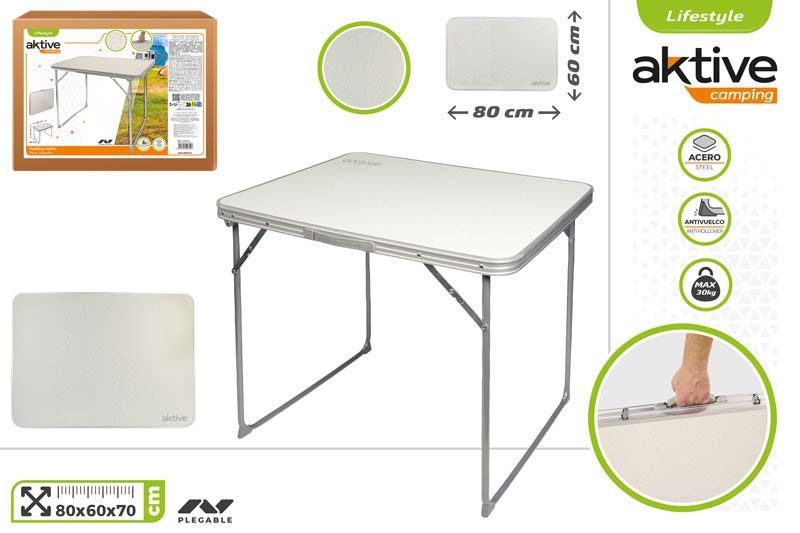 [110924] Mesa Camping Plegable 80 x 60 x 70 CM