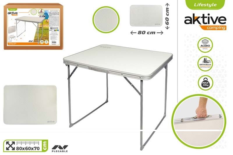 [110924] Mesa Camping Plegable 80 x 60 x 70 CM